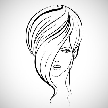 Beautiful Lady clipart