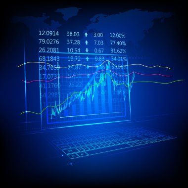 Stock Market Listing clipart