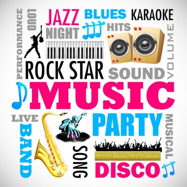 Music Background clipart