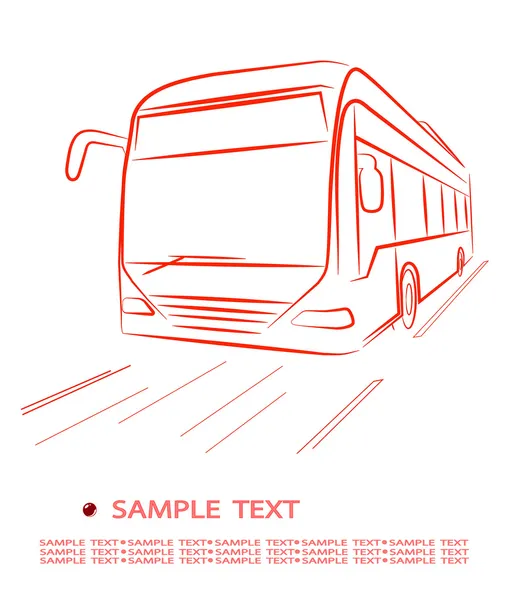 Bus de ville — Image vectorielle