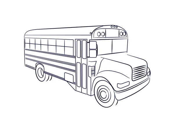 Autobus szkolny — Wektor stockowy