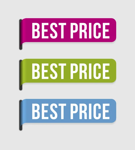 Modern label – best price — Stock Vector