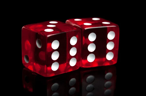 Closeup of dice — Stock Photo, Image