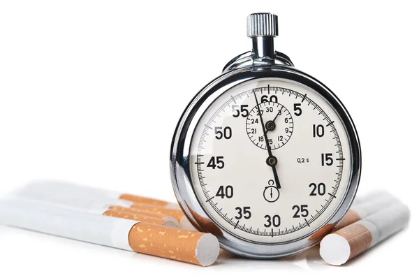 Rauchen tötet im Laufe der Zeit lizenzfreie Stockfotos