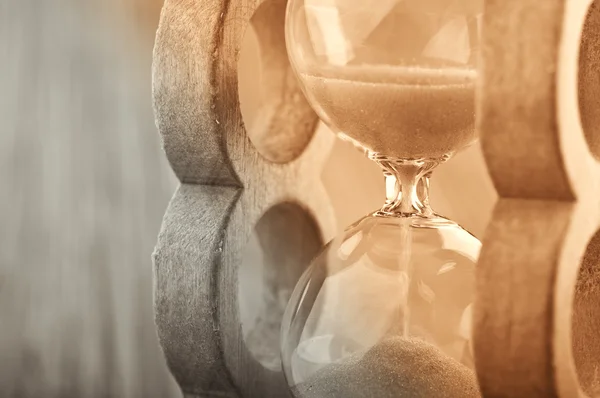Ретро фон Пісочний годинник — стокове фото