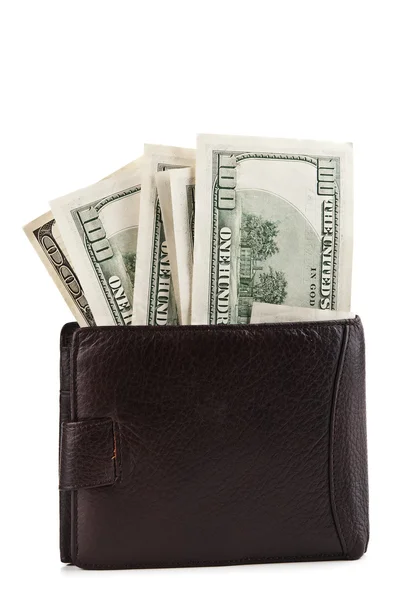 Money in wallet — Stock Photo, Image