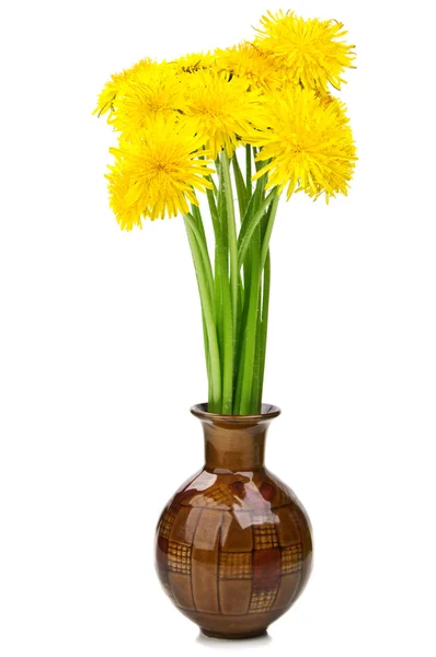 Buquê de flores em um vaso — Fotografia de Stock