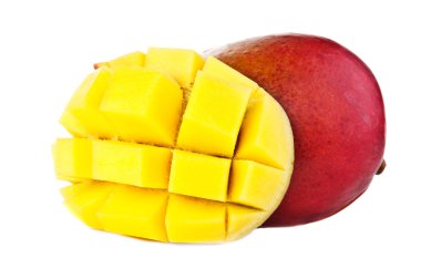 izole olgun mango