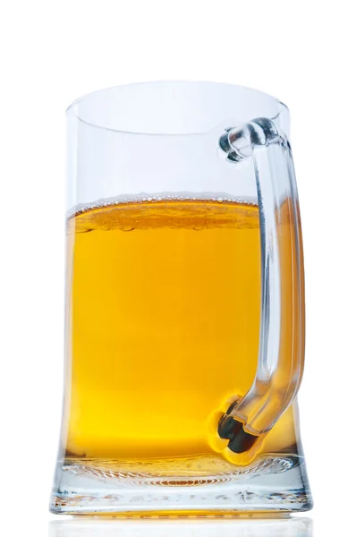 Tazza con birra — Foto Stock