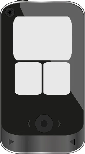 Вектор сучасний смартфон для мобільного зв'язку — стоковий вектор