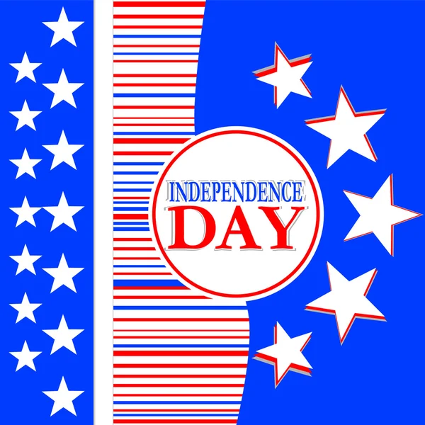 Σχεδιασμός ημέρας ανεξαρτησίας των ΗΠΑ — Διανυσματικό Αρχείο