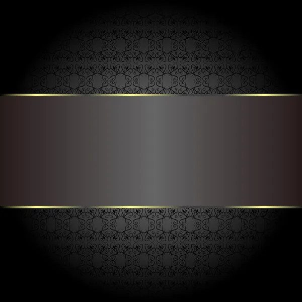 Abstracte gouden sierlijke vector achtergronden — Stockvector