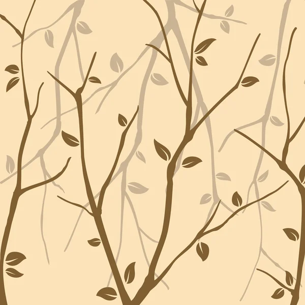 抽象秋天的树叶 — 图库矢量图片