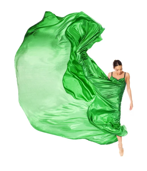 Dansatoare de balet în rochia de zbor — Fotografie, imagine de stoc