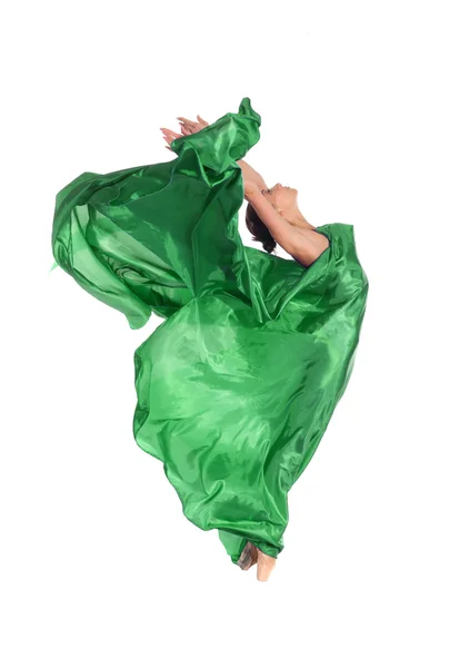 飞行礼服的芭蕾舞演员 — 图库照片