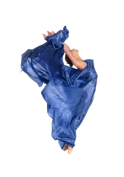 Dansatoare de balet în rochia de zbor — Fotografie, imagine de stoc