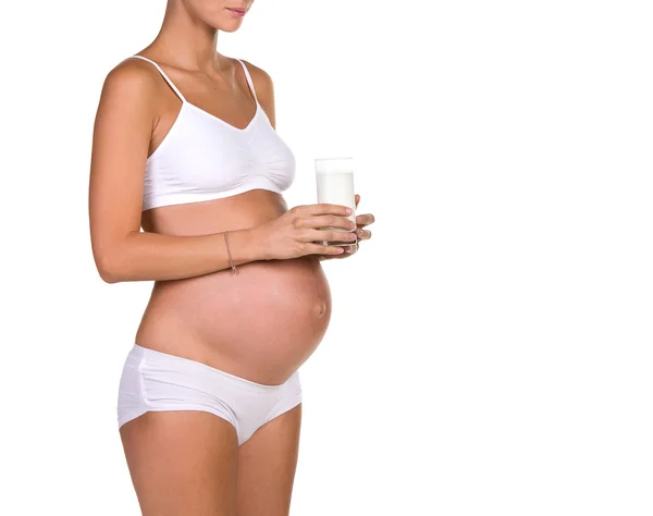Portrait pregnant woman — Stock Photo, Image