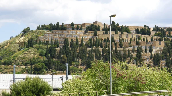 Panoramic of Montjuïc's cemetery — Stockfoto