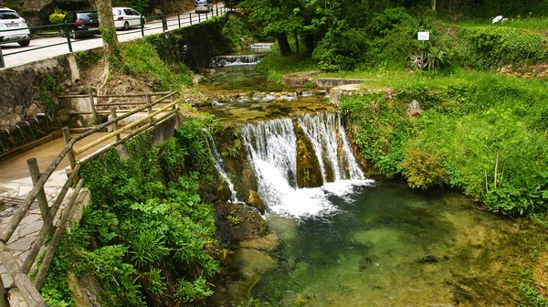 Cataratas da torrente de A Garriga — Fotografia de Stock