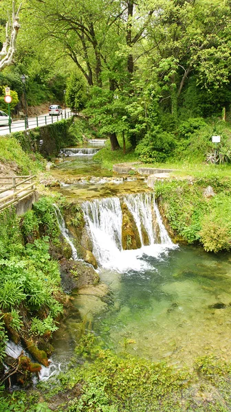 Cataratas da torrente de A Garriga — Fotografia de Stock