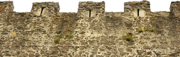 Fachada condizionata aspillera de castillo de hostalric — Foto Stock