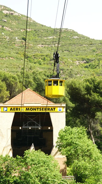 Station of Montserrat's teleférico — ストック写真