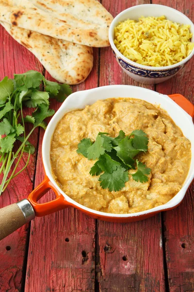 Indisk kyckling curry — Stockfoto
