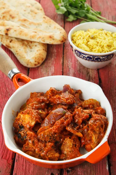 Indisk kyckling curry — Stockfoto