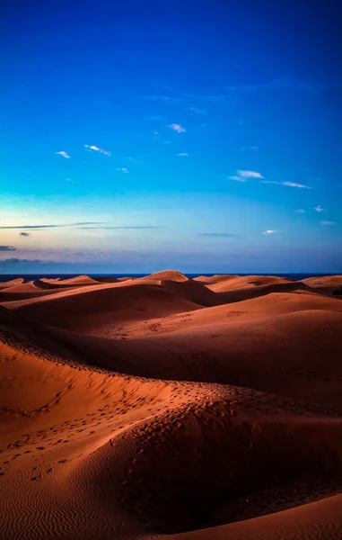 Wydmy pustyni — Zdjęcie stockowe