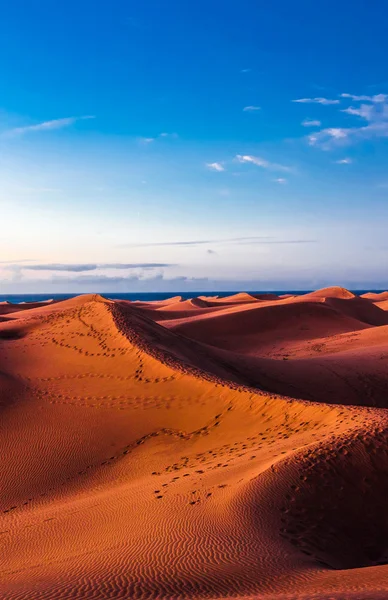 Dünen und Wüste — Stockfoto
