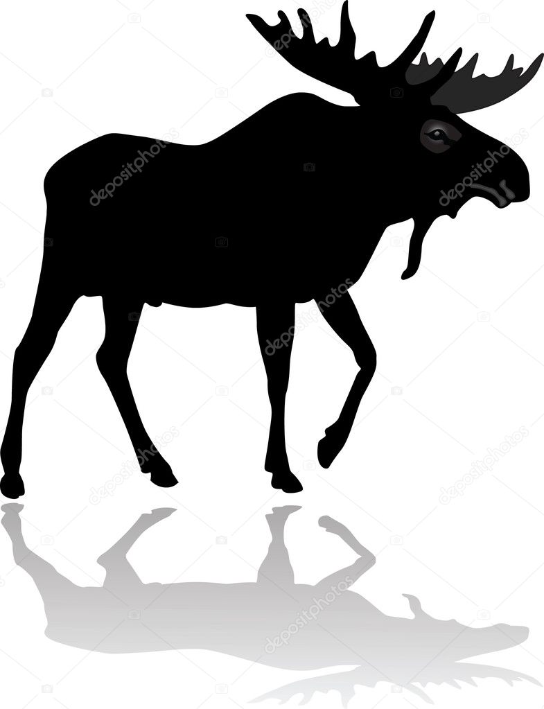 Moose silhouette