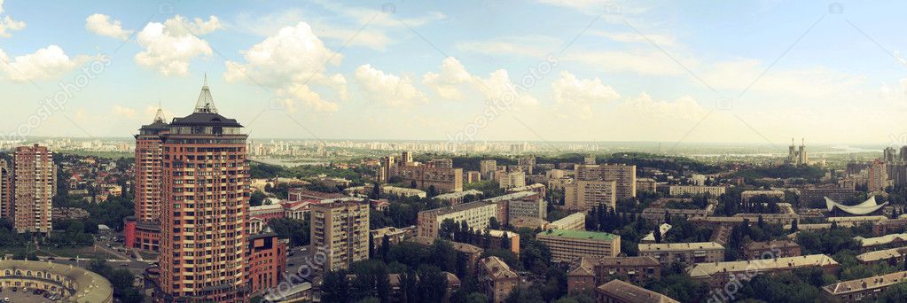 Kiev skyline