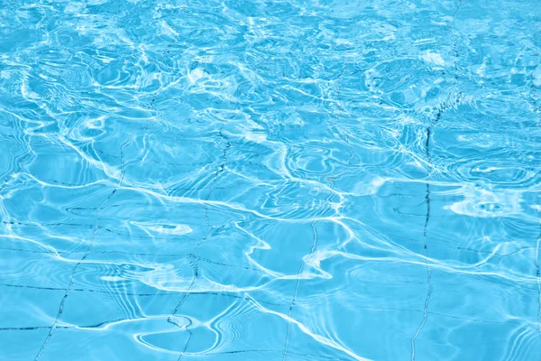 游泳池水抽象背景 — 图库照片