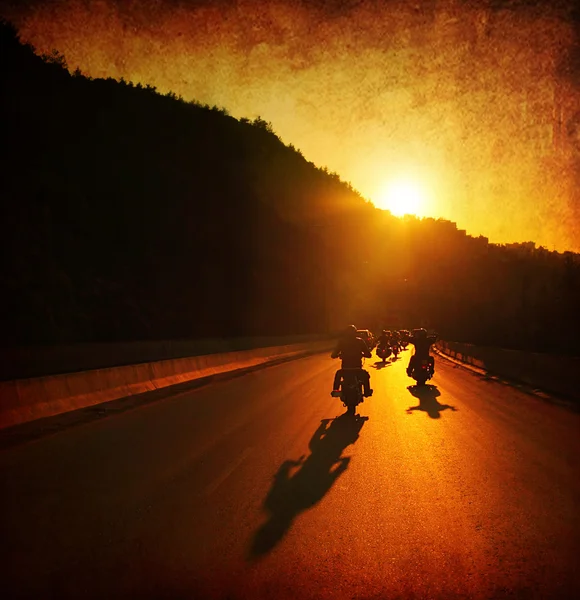 Jazda na motocyklu — Zdjęcie stockowe