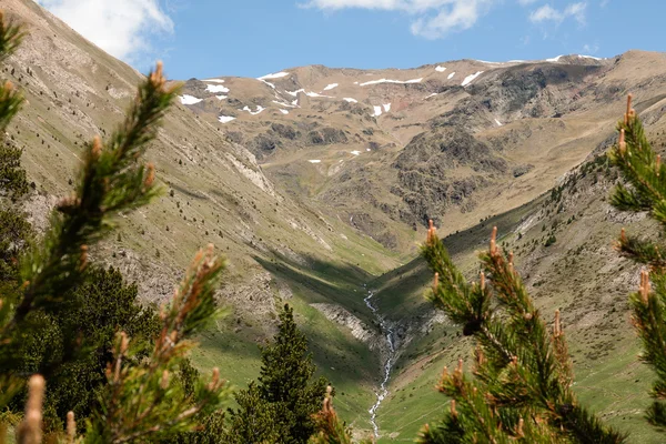 Paisaje de montaña en Andorra —  Fotos de Stock