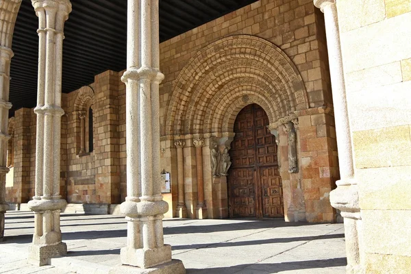 Szczegóły Bazyliki san Vicente w avila, Hiszpania — Zdjęcie stockowe