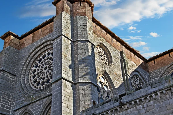 Katedrála města avila, Španělsko — Stock fotografie