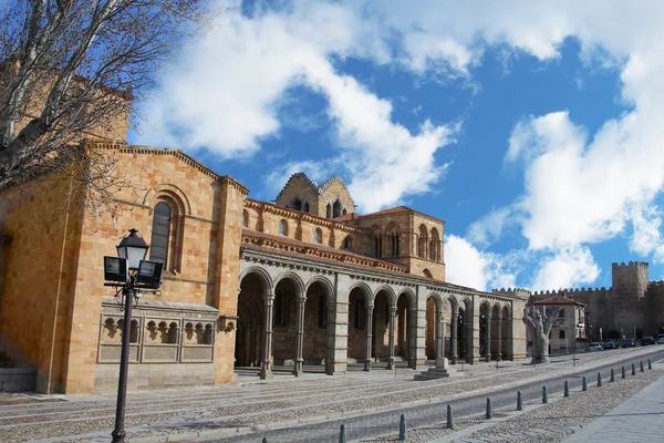 Деталі базиліки Сан Vicente в Авіла, Іспанія — стокове фото
