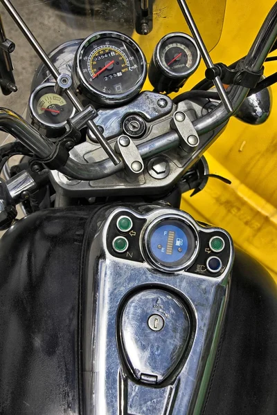 Tidligere motorsykkel fra 1960-tallet – stockfoto