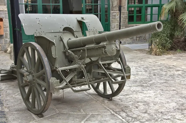 Cañón artillero de la Guerra Civil Española 1935 — Foto de Stock