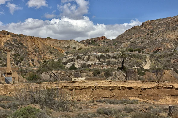 Iron mine öppnar i regionen i cartagena Spanien — Stockfoto