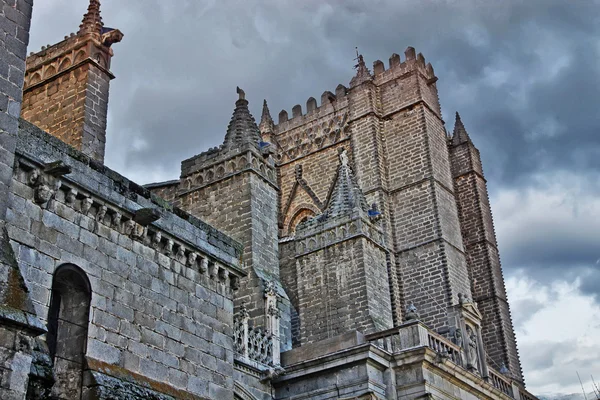 Catedral de la ciudad Avila, España —  Fotos de Stock