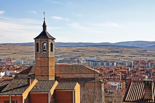 Kyrkan i santiago i staden avila, Spanien — Stockfoto
