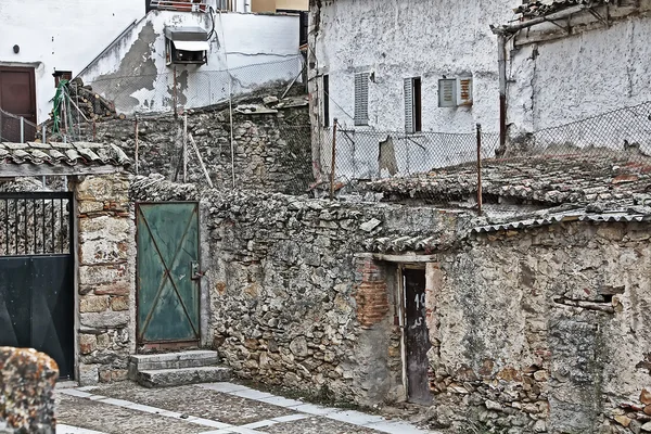 Régi házak a faluban — Stock Fotó