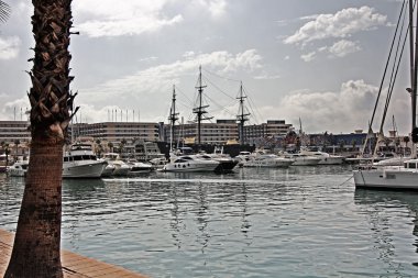 Yacht marina şehir alicante İspanya