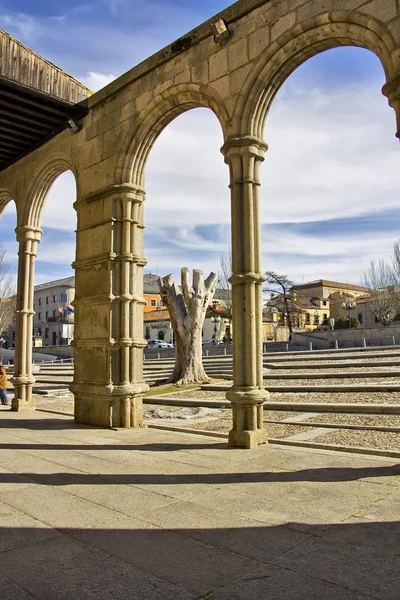 Dettagli della Basilica di San Vicente ad Avila, Spagna — Foto Stock