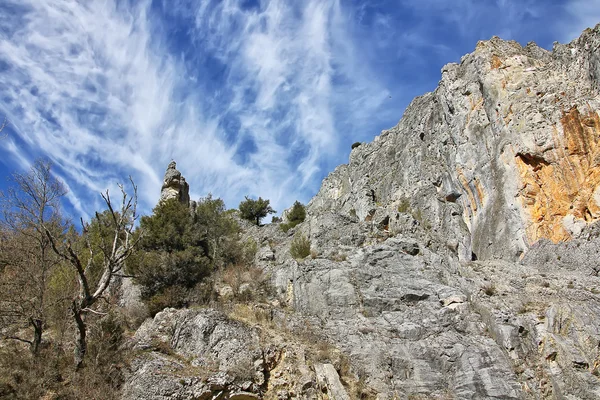 自然公園「イエクラ ラ」ブルゴス スペインでの峡谷します。 — ストック写真