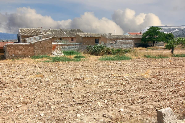 View of the old farm village "La Canalosa" in Alicante, Spain — стоковое фото