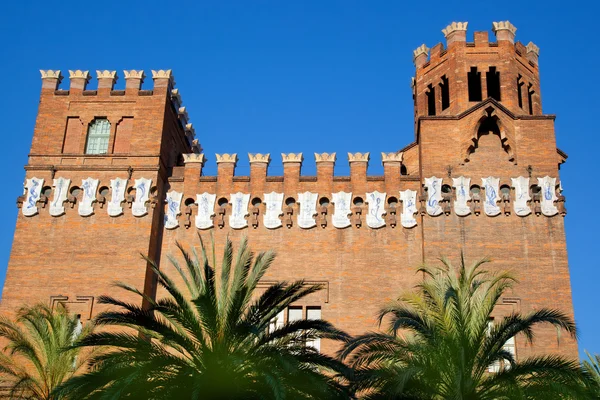 Barcelona Ciudadela Three Dragon Castle — Stock Photo, Image