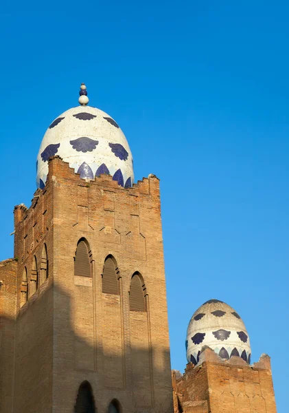 Barcelona aréně la monumentální mozaiky vejce — Stock fotografie
